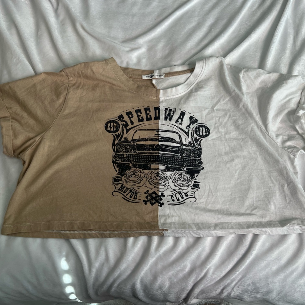 Graphic mini tee